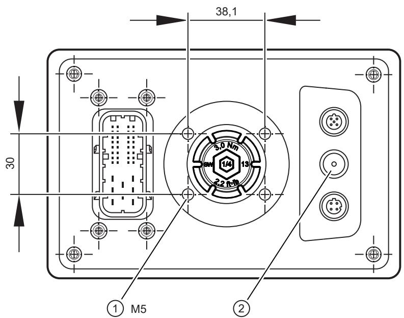 IFM CR1059 - Location for mounting accessories - 1