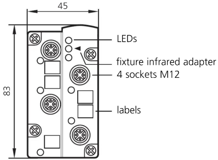 IFM AC2558 - Operating and display elements - 1