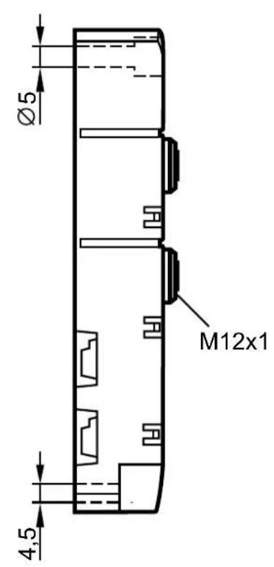 Ø5 M12x1 4,5