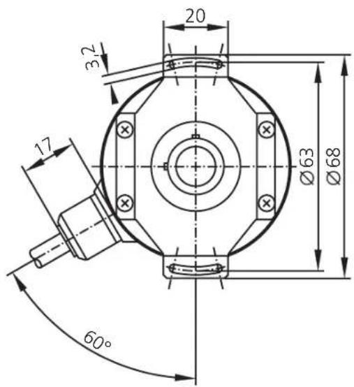 IFM RM6103 - Montage codeur à arbre creux - 2