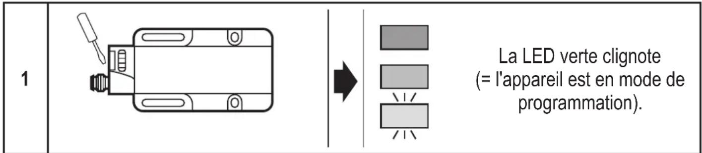 IFM KN5112 - Réglage vide - 1