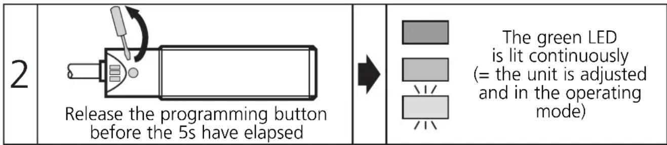 IFM KN5113 - Adjustment mode empty state - 3