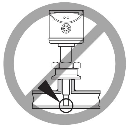 IFM SI6000 - Impermissible installation position - 1