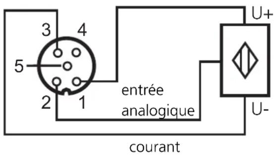IFM AC2566 - Raccordement d'un capteur 3 fils sans alimentation propre - 1