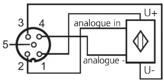 IFM AC2566 - Connection of a 4-wire sensor without own supply - 1