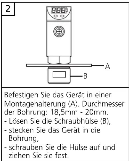 IFM PP2000 - Montage- möglichkeiten - 2