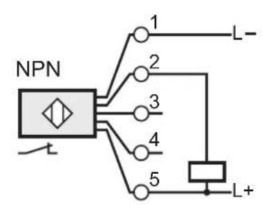 NPN 1 2 3 4 5 L- L+