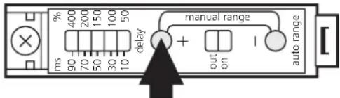 IFM OB5013 - Adjust of the pulse stretching - 2
