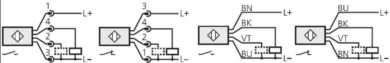 IFM OB5013 - Anschlußschema / Wiring / Schéma de branchement - 1