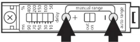 IFM OB5012 - Manual setting of the switching threshold (2) - 11