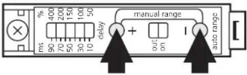 IFM OB5012 - Manual setting of the switching threshold (2) - 1