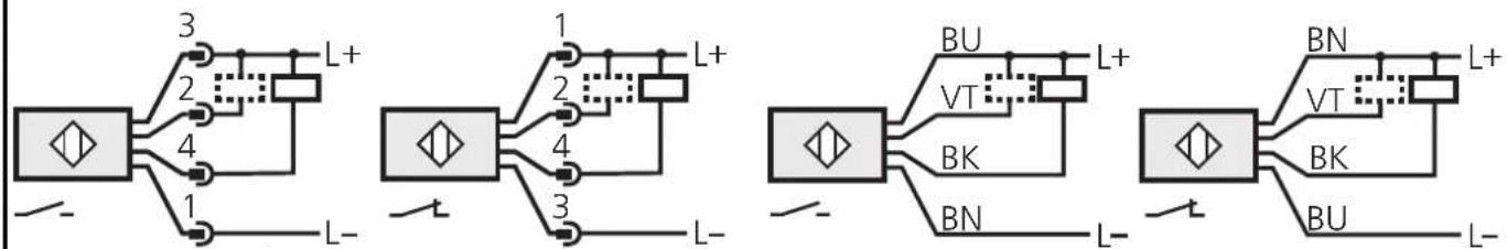 IFM OB5012 - Anschlußschema / Wiring / Schéma de branchement - 4