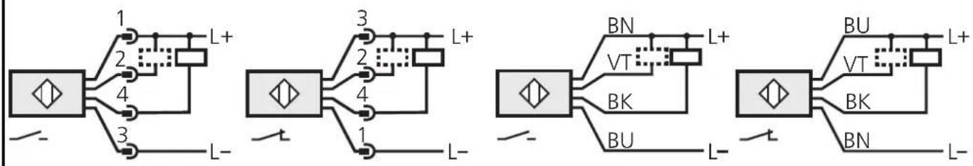 IFM OB5012 - Anschlußschema / Wiring / Schéma de branchement - 3