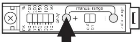 IFM OB5012 - Adjust of the pulse stretching - 2