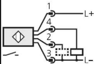 IFM OB5011 - Anschlußschema / Wiring / Schéma de branchement - 1