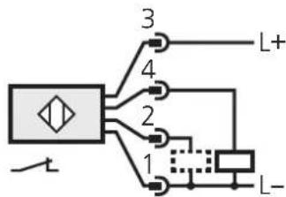 IFM OB5011 - Anschlußschema / Wiring / Schéma de branchement - 2