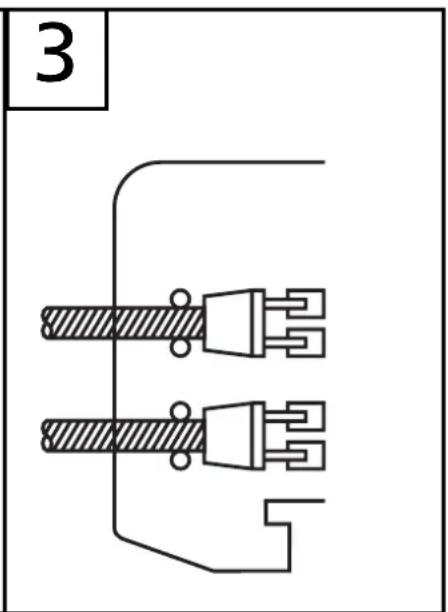 IFM OB5021 - Mount the fibre optics: - 3