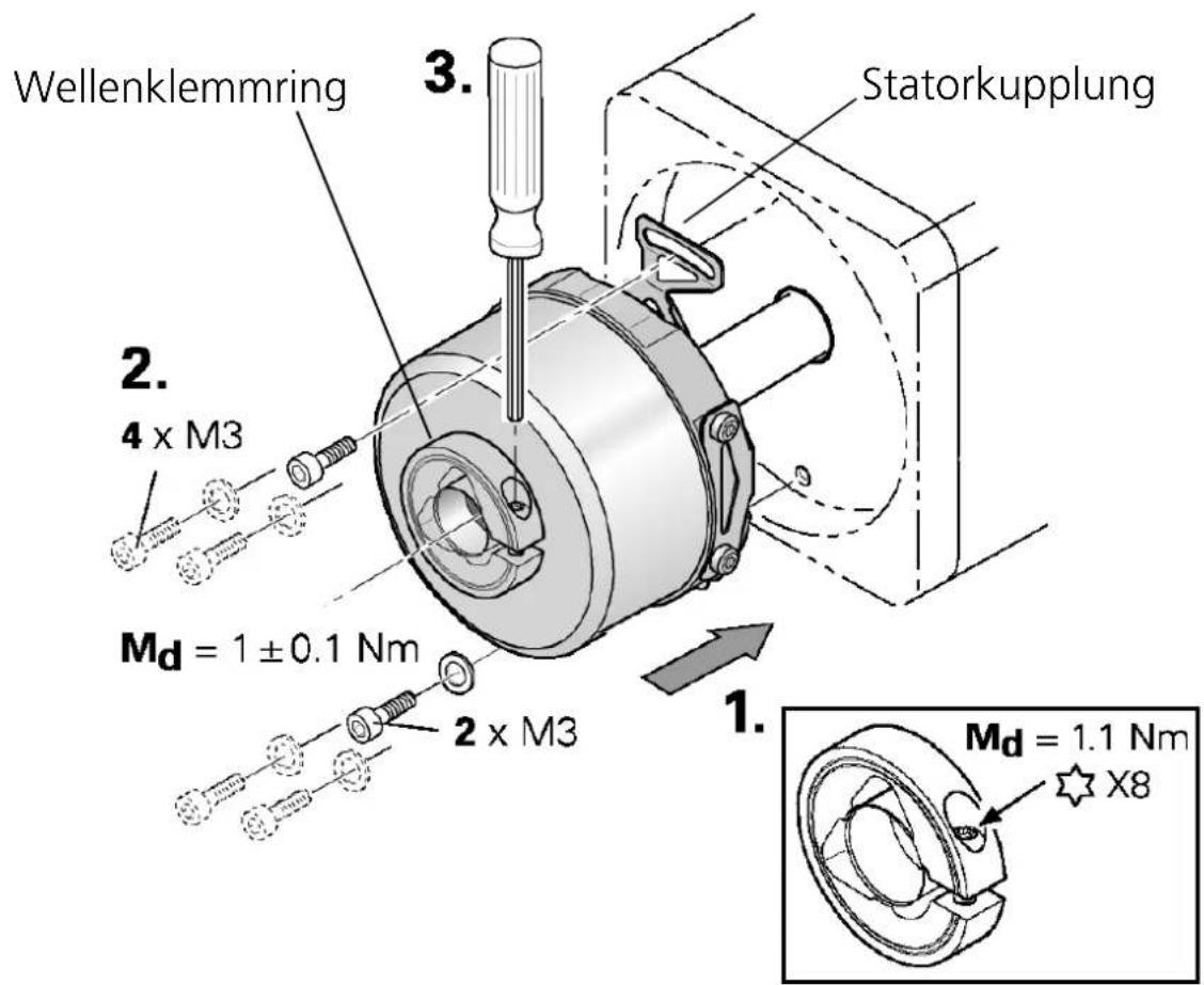 IFM RO6339 - Durchgehende Hohlwelle - 1