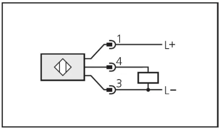 IFM OL5047 - Anschlußschema / Wiring / Schéma de branchement - 1