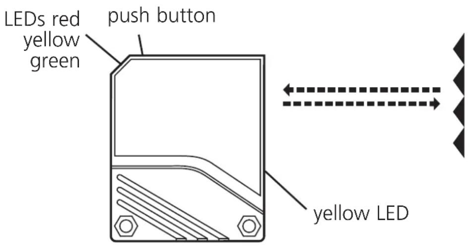 LEDs red yellow green push button yellow LED