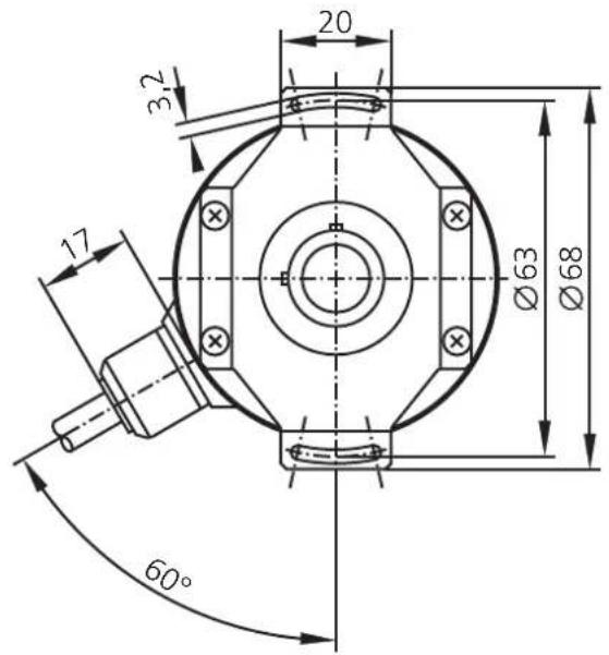 IFM RN1200 - Montage codeur à arbre creux - 2