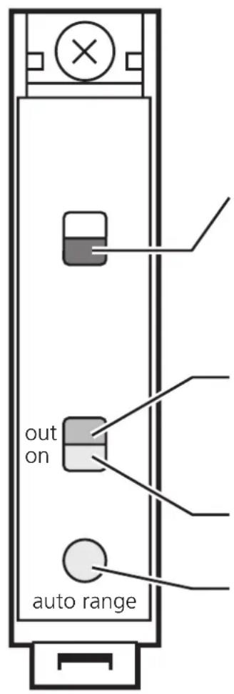 IFM OB5022 - Controls and indicators - 1