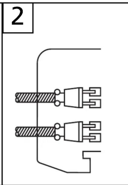 IFM OB5019 - Mount the fibre optics: - 2