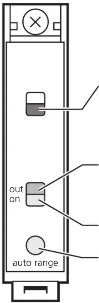 IFM OB5019 - Bedien- und Anzeigeelemente - 1