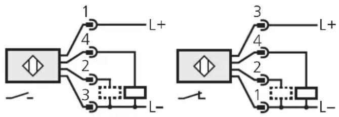 IFM OB5027 - Anschlußschema / Wiring / Schéma de branchement - 1