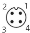 IFM LI2042 - Steckerbild und Anschlussbelegung - 2