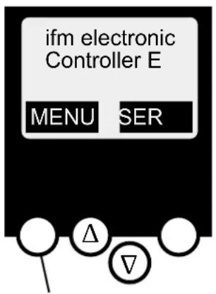 IFM AC1317 - Aperçu du menu - 1