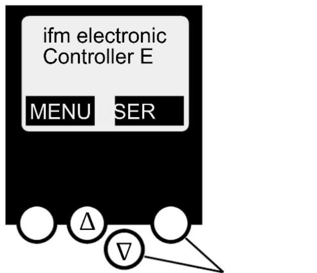 IFM AC1317 - Contrast setting - 2
