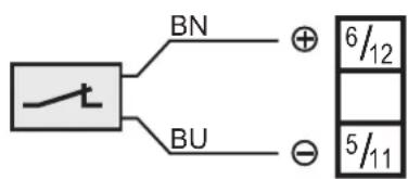 IFM DD2605 - Raccordement des capteurs (IN1, 2) - 6