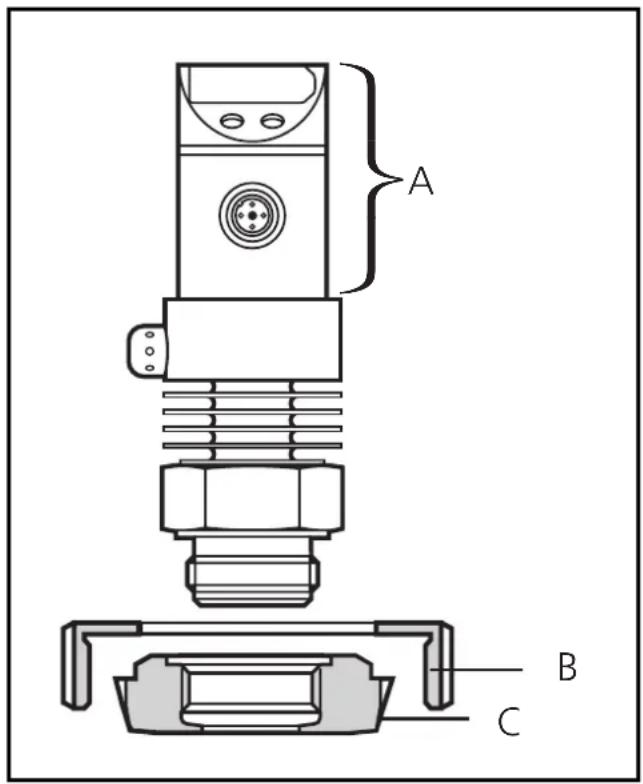 IFM PI7057 - Adaptateurs process: - 1