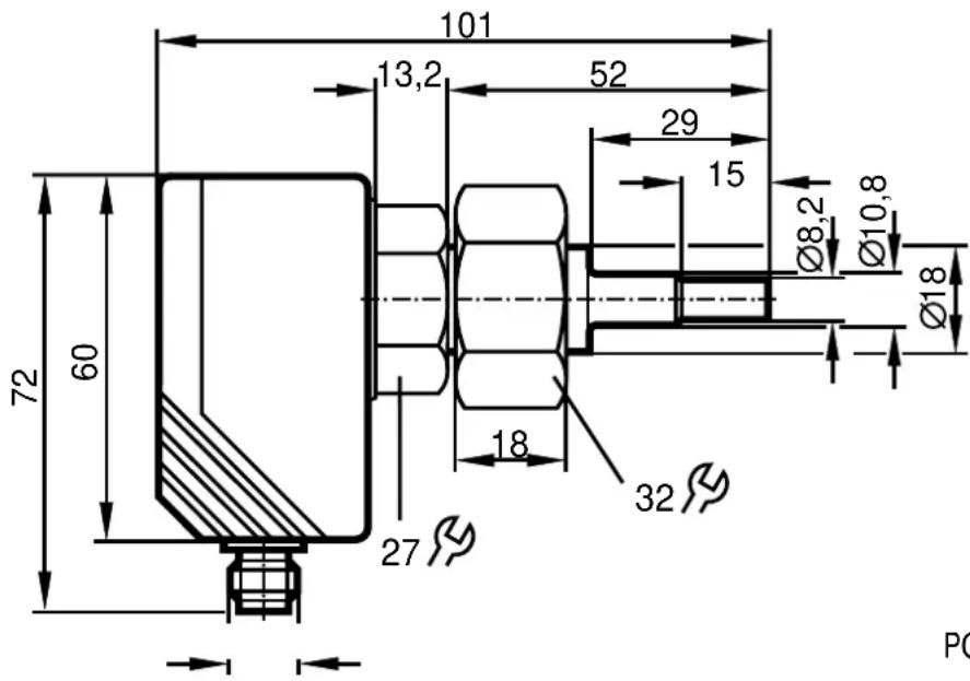 IFM ST0512 - Dimensions - 2