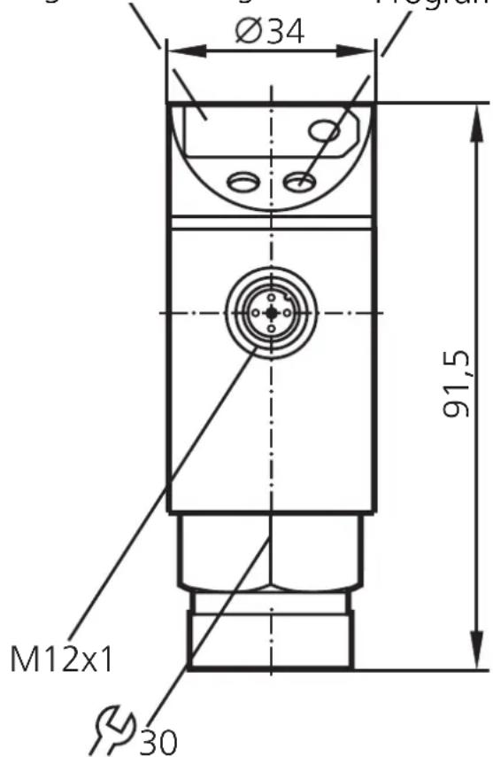 Ø34 91,5 M12x1 30