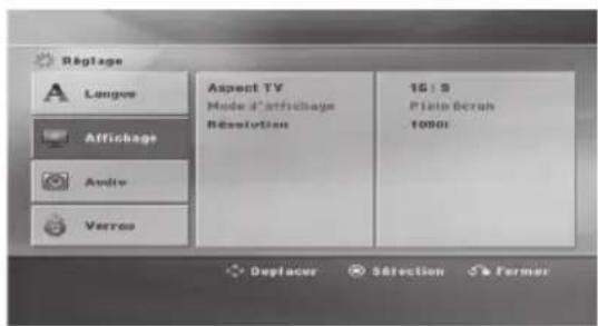 LG LHD657M - Réglage de la résolution - 1