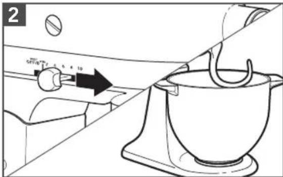 KITCHENAID 5KSM2CB5BGS - PRODUKTANVÄNDNING - 2