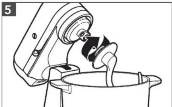 KITCHENAID 5KSM2CB5BGS - PRODUKTANVÄNDNING - 5