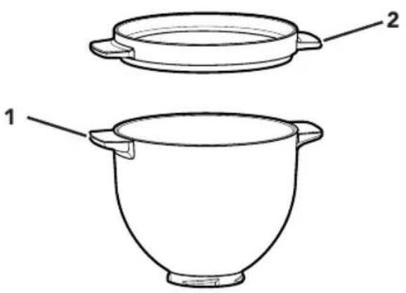 KITCHENAID 5KSM2CB5BGS - TEILE UND MERKMALE - 1