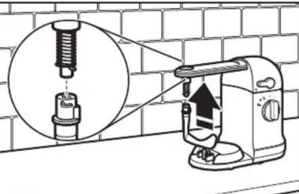 KITCHENAID KST4054 - Fixation du bras de mélange au multicuiseur (vendu séparément) - 3
