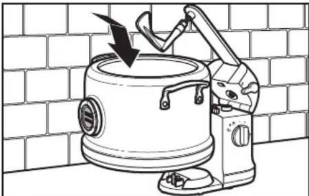 KITCHENAID KST4054 - Utilisation du BRAS de mélange - 1