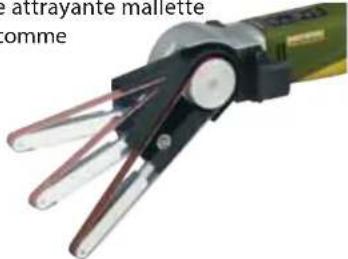 PROXXON DS 460 - Disque à raper à aiguilles métalliques en carbure - 7