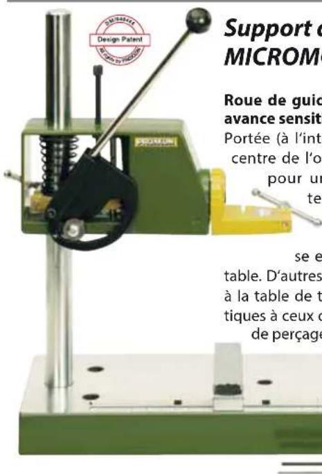 PROXXON DS 460 - Étau de machine micromot MS 4 - 1