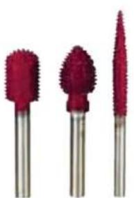 PROXXON DS 460 - Fraises à raper avec aiguilles métalliques en carbure de tungstène - 1