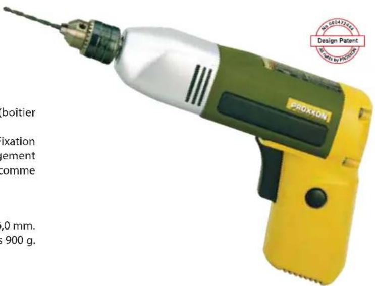 PROXXON DS 460 - Données techniques: - 1