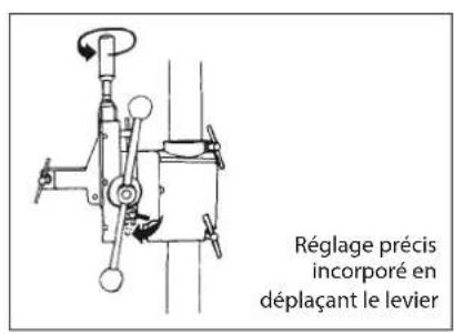 PROXXON DS 460 - Support de perçage et de fraisage BFB 2000. pour perceuses standard à col de 43 mm. - 1