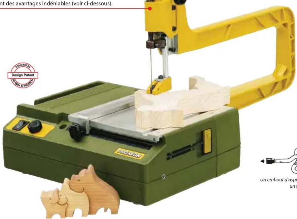 PROXXON DS 460 - Scie à découvert DS 230/e - 2