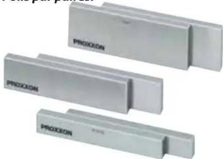 PROXXON DS 460 - Cales parallèles - jeu de 14 pièces polis par paires. - 1