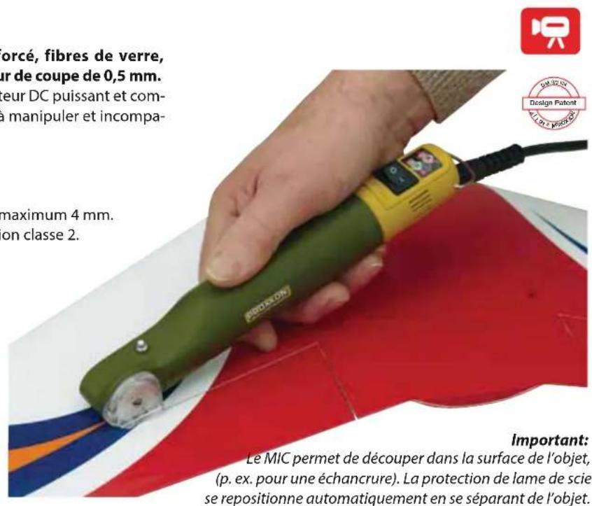 PROXXON DS 460 - Micro-Cutter MIC - 1